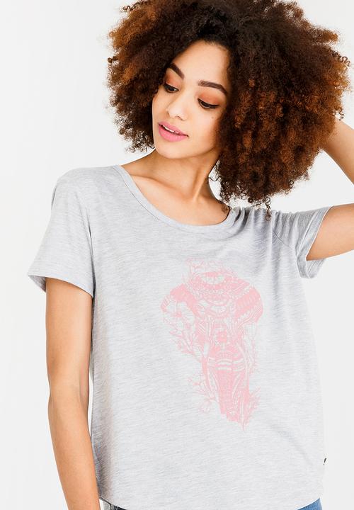 O'Neill - Ellefemme T-shirt Grey Melange