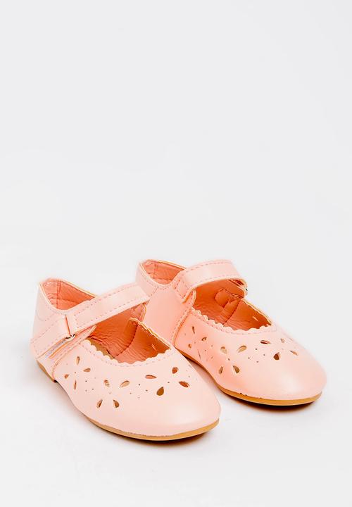 Pop Candy - Velcro Strap  Pump Mid Pink