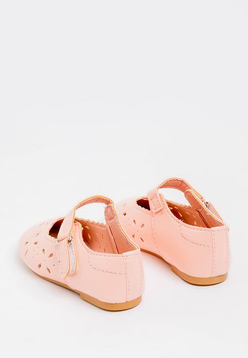 Pop Candy - Velcro Strap  Pump Mid Pink