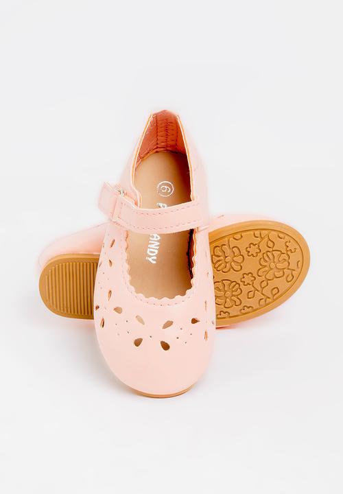 Pop Candy - Velcro Strap  Pump Mid Pink