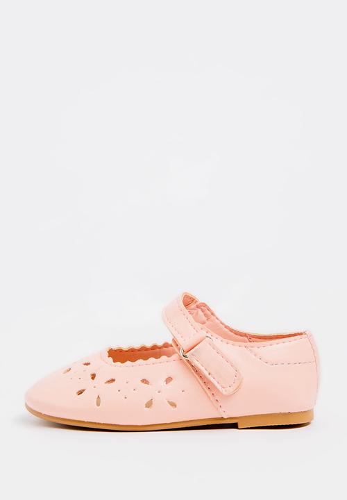 Pop Candy - Velcro Strap  Pump Mid Pink