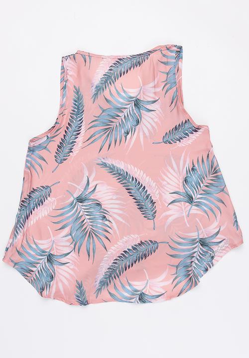 Rip Curl - Mystical sun cami - pink & grey 