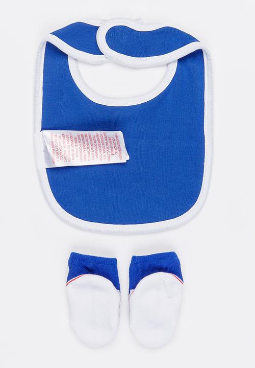 Converse - Converse Chuck bib & bootie set - blue 