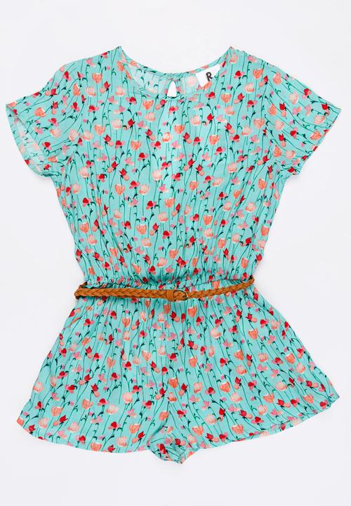 Rebel Republic - Printed playsuit - multi
