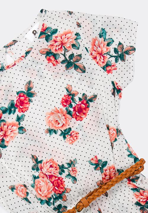 Rebel Republic - Printed playsuit multi