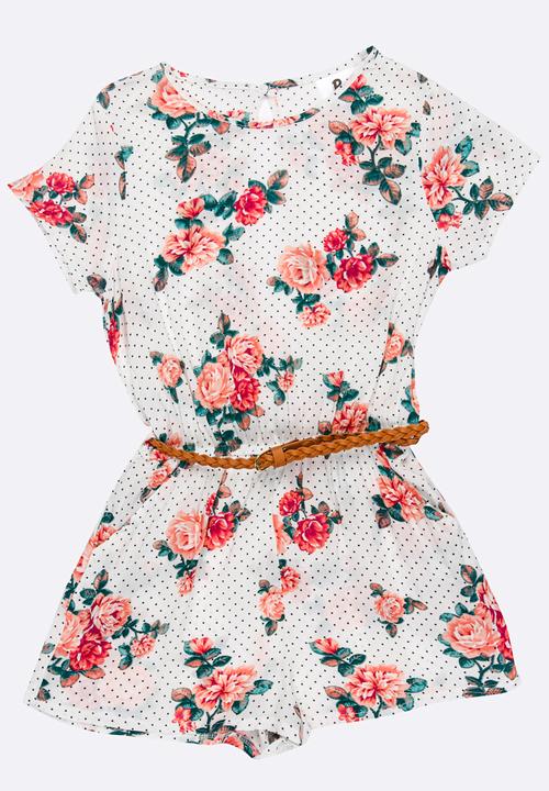 Rebel Republic - Printed playsuit multi