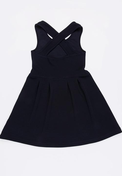 Rebel Republic - Fit & Flare Dress Navy