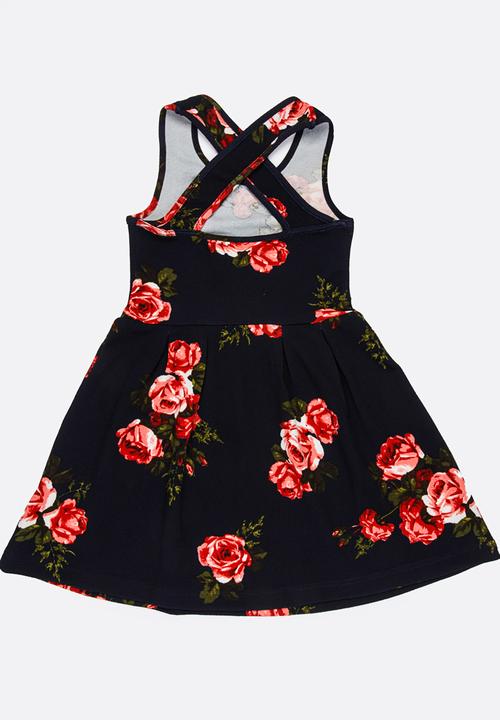 Rebel Republic - Fit & Flare Dress Multi-colour