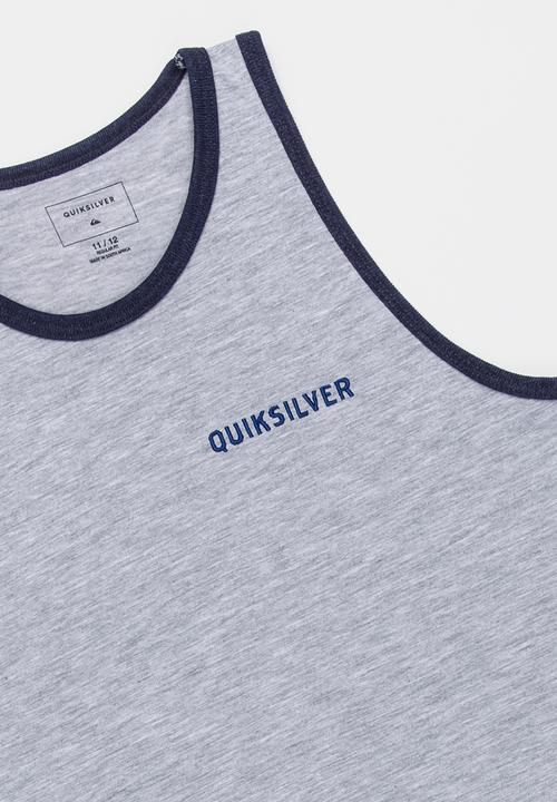 Quiksilver - You better tun tank tee-grey melange