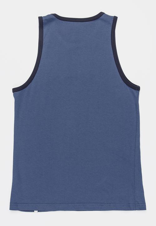 Quiksilver - You better tun tank tee-navy