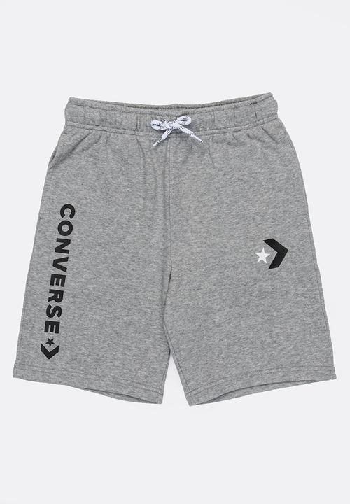 Converse - Converse star chevron graphic short - grey