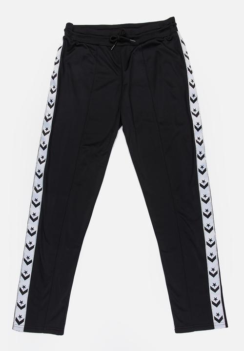 Converse - Star chevron track pant - black