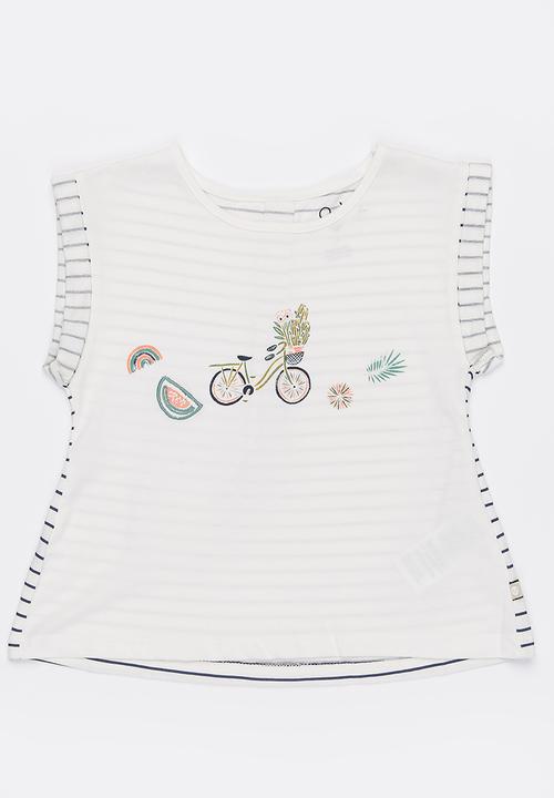 Roxy - From the jump T-shirt - cream