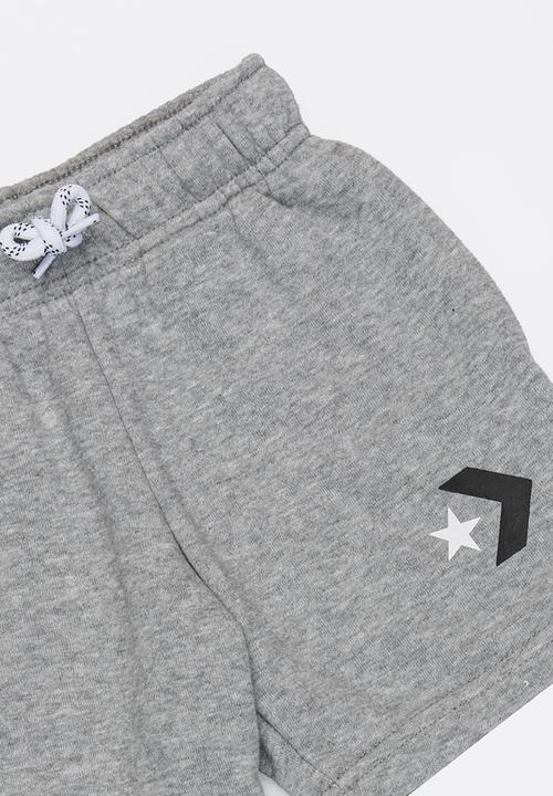 Converse - Star chevron graphic short - grey heather