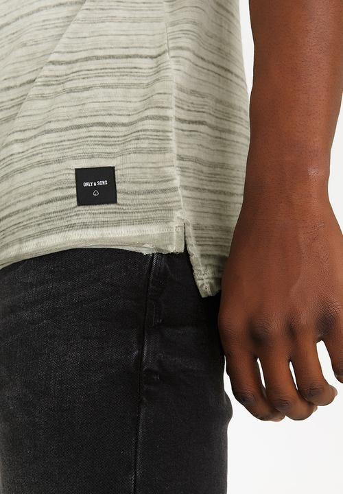 Only & Sons - Slate Tee Mid Green