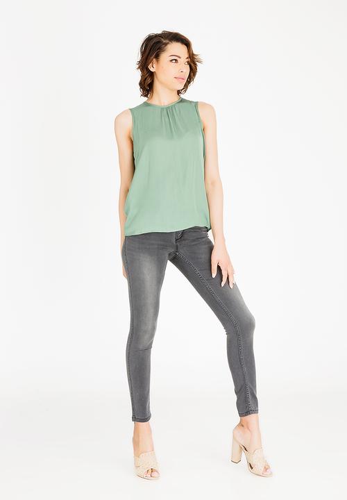 Vero Moda - Ida Sleeveless Top Green