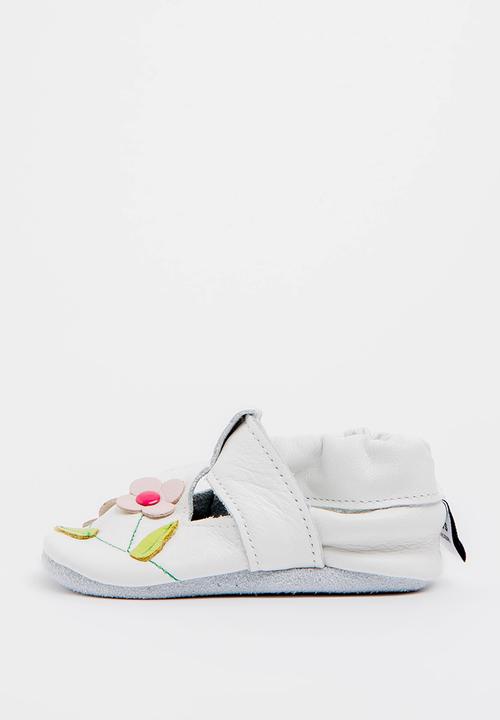 shooshoos - Garden Box Pumps White