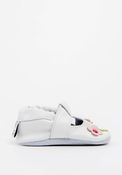 shooshoos - Garden Box Pumps White