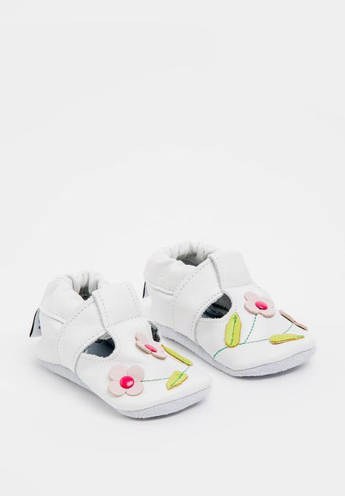 shooshoos - Garden Box Pumps White