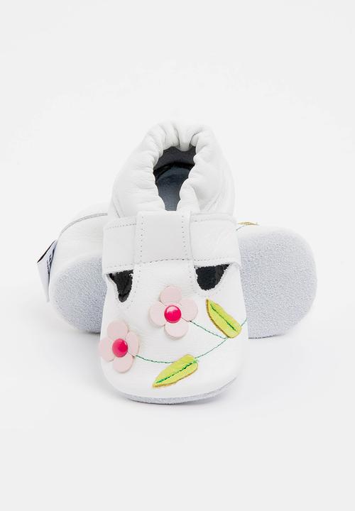 shooshoos - Garden Box Pumps White
