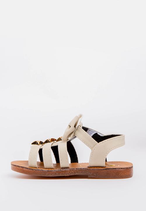 Pop Candy - Bow Detailed Sandal Beige
