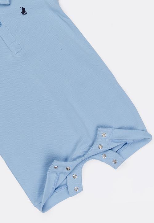 POLO - Alex babygrow - blue