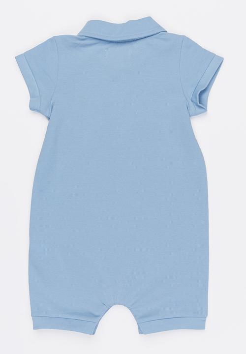 POLO - Alex babygrow - blue