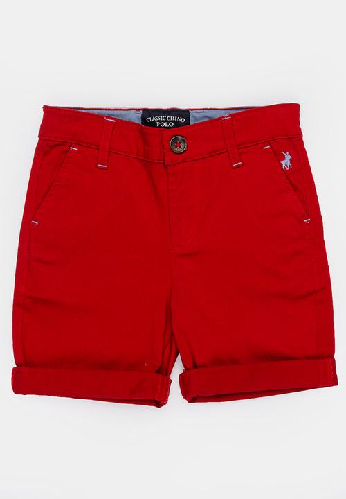 kids polo shorts