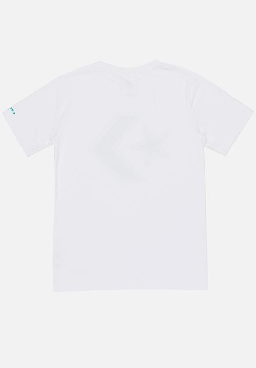 Converse - Converse Outlined Star Chevron Tee White