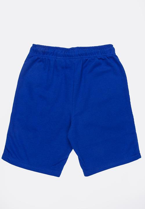 Converse - Converse star chevron graphic short - blue