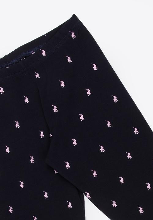 POLO - Sadie printed legging - black