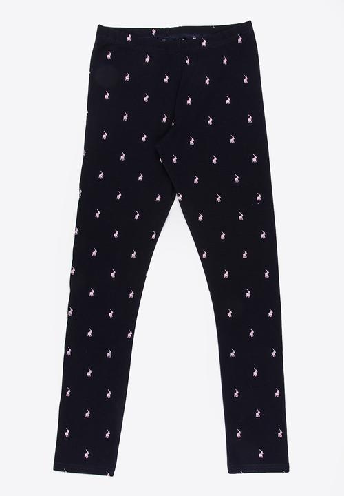 POLO - Sadie printed legging - black