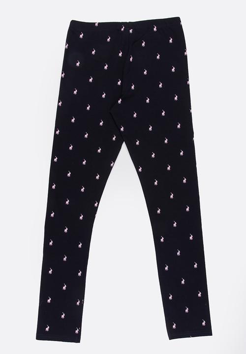POLO - Sadie printed legging - black