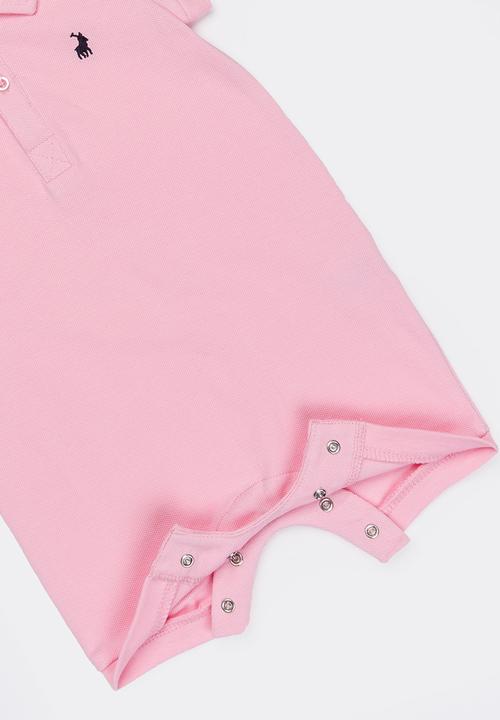 POLO - Alex Babygrow - pink