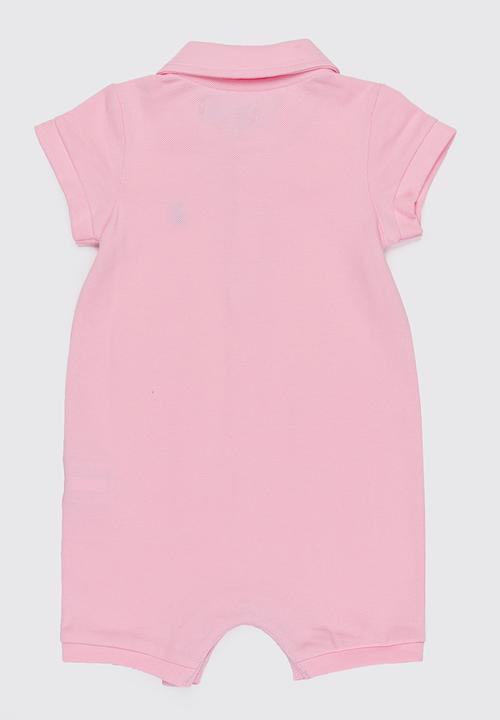 POLO - Alex Babygrow - pink
