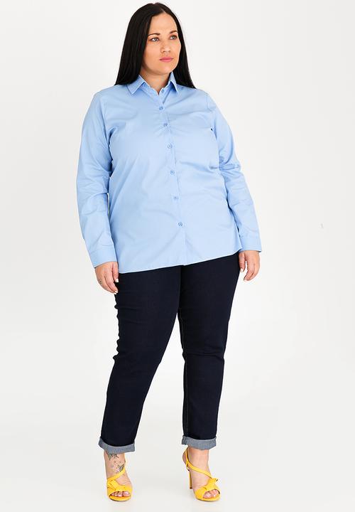 STYLE REPUBLIC PLUS - Basic shirt - blue