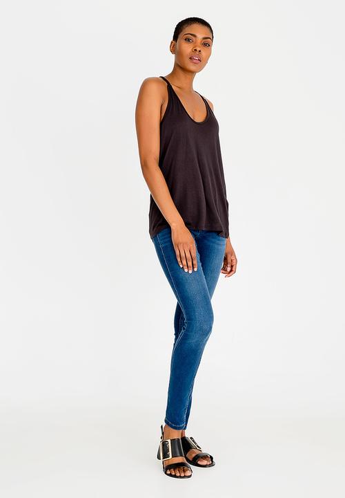 ONLY - Carrie Singlet Top Black