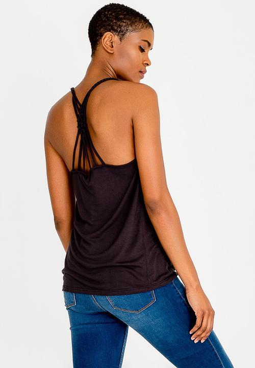 ONLY - Carrie Singlet Top Black