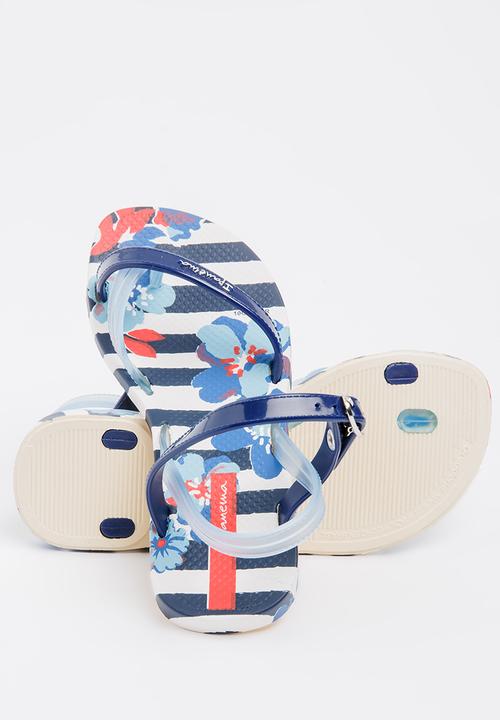 Ipanema - Ipanema Fashion Sand Flip Flops Blue and White