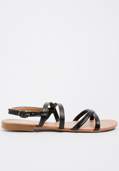 STYLE REPUBLIC - Tube sandal - black