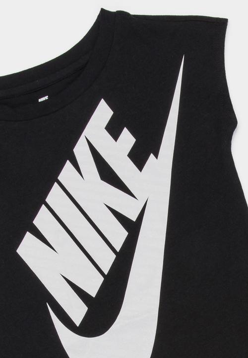 Nike - Nike Jumbo Futura Tee Black