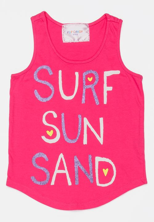 Pop Candy - Printed vest - pink 