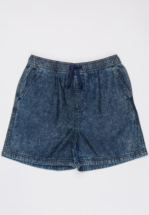 Pop Candy - Denim shorts - blue
