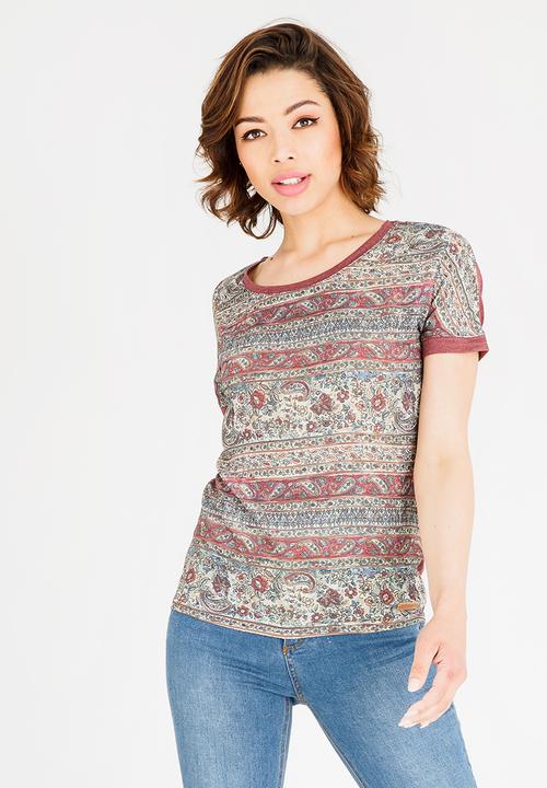 JEEP - Sublime T-shirt - burgundy