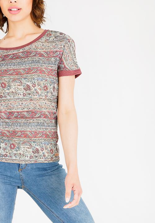 JEEP - Sublime T-shirt - burgundy