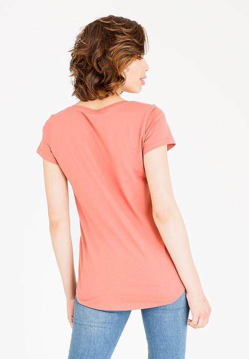 JEEP - Printed T-shirt Rust
