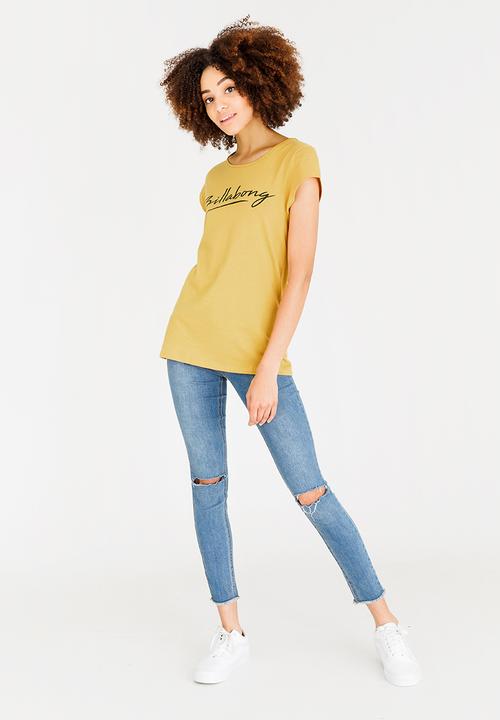 Billabong  - Lost staple top - yellow