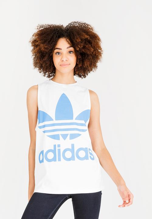 adidas Originals - Sleeveless tee - white