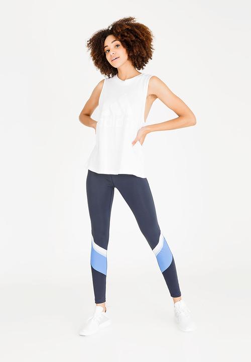 adidas - Essence sleeveless tee - white