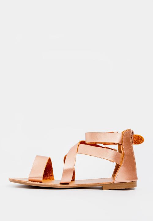 STYLE REPUBLIC - Gladiator sandal - rose gold